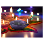 Amethyst Crystal Diya - 1 Batti