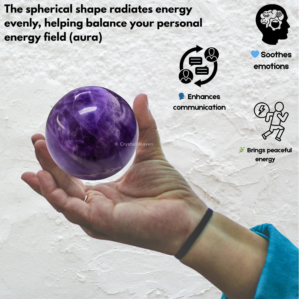 Amethyst Sphere (2 Inch)