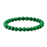 Malachite Healing Crystal Bracelets - 6mm Beads