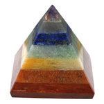 7 Chakra Pyramid (1 Inch)