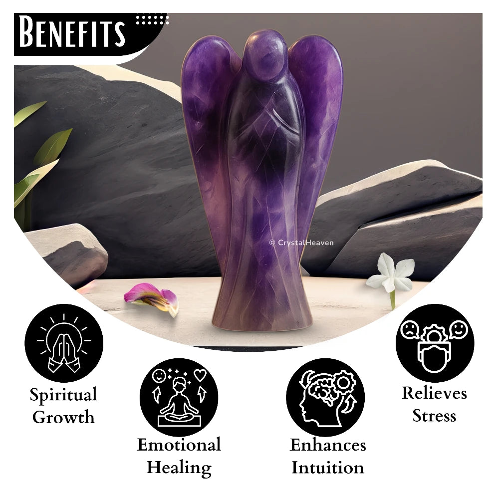 Amethyst Angel (4 Inch)