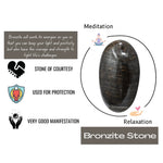 Bronzite Palm Stone