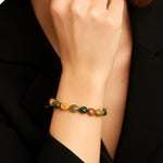 Fancy Jasper Tumbled Bracelet (Elastic)