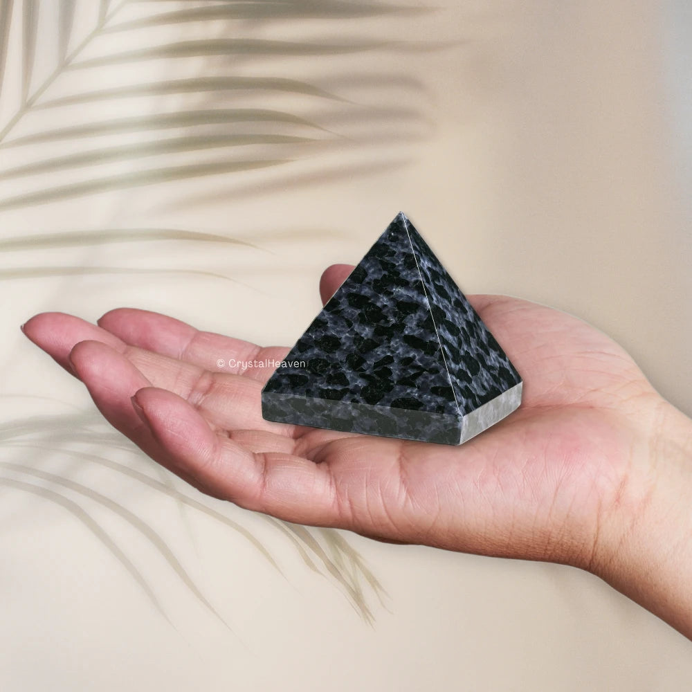 Indigo Gabbro Pyramid (2 Inch)