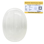 Selenite Palm Stone