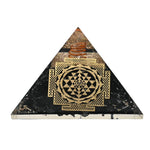 Shungite Orgone Pyramid (Shriyantra)