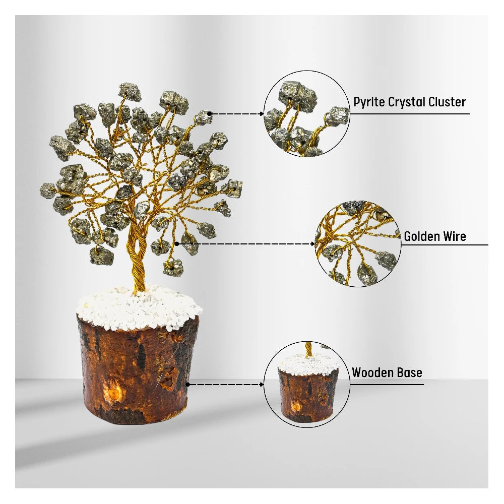Pyrite Tree - Raw (Gold)