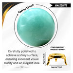 Amazonite Sphere (1.5 Inch)