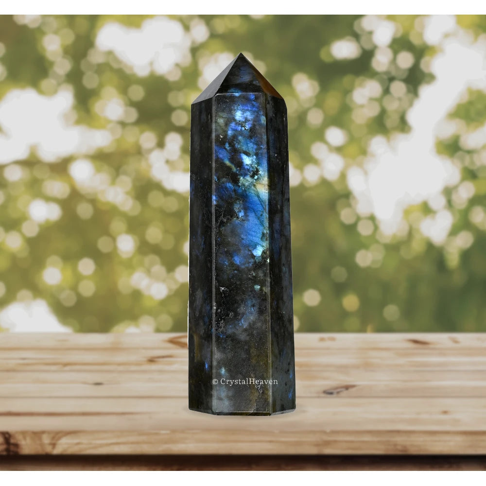 Large Labradorite Tower