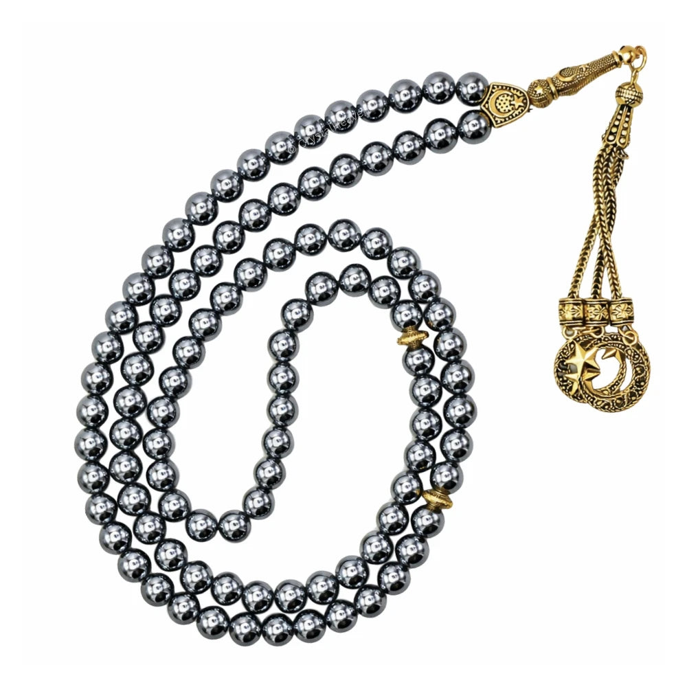 Terahertz Crystal Tasbih (Gold)