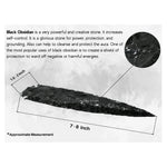 Black Obsidian Arrowhead - 7" to 8"