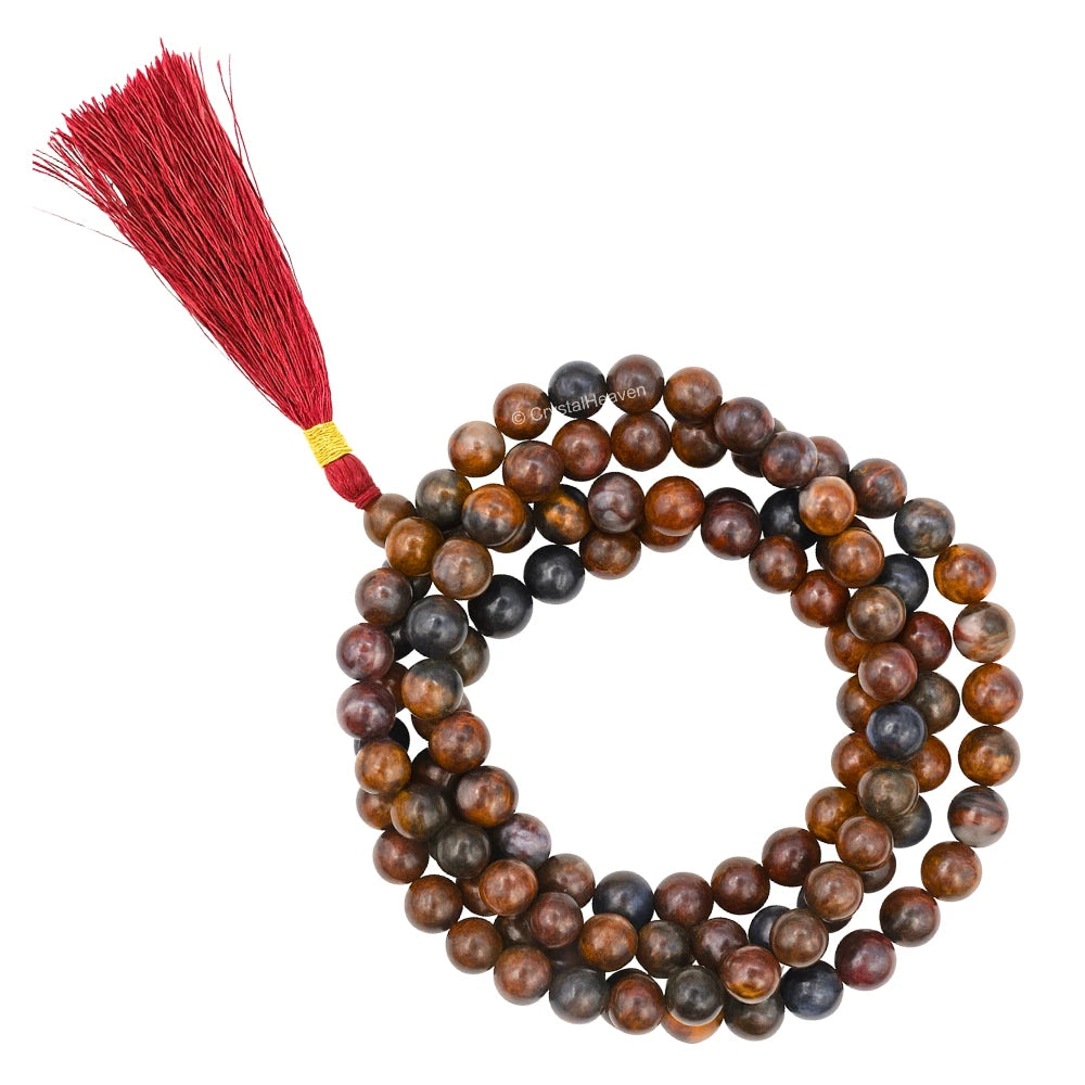 Pietersite Japa Mala (Without Knot)