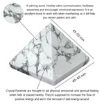 Howlite Pyramid (2 Inch)