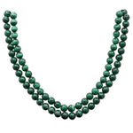 Malachite Japa Mala (Without Knot)