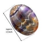 Amethyst Chevron Worry Stone