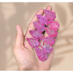 Pink Rose Aura Quartz Arrowhead - 1" to 1.5" (25 Pieces)