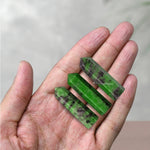 Ruby Zoisite Pencil Points (Set of 50)