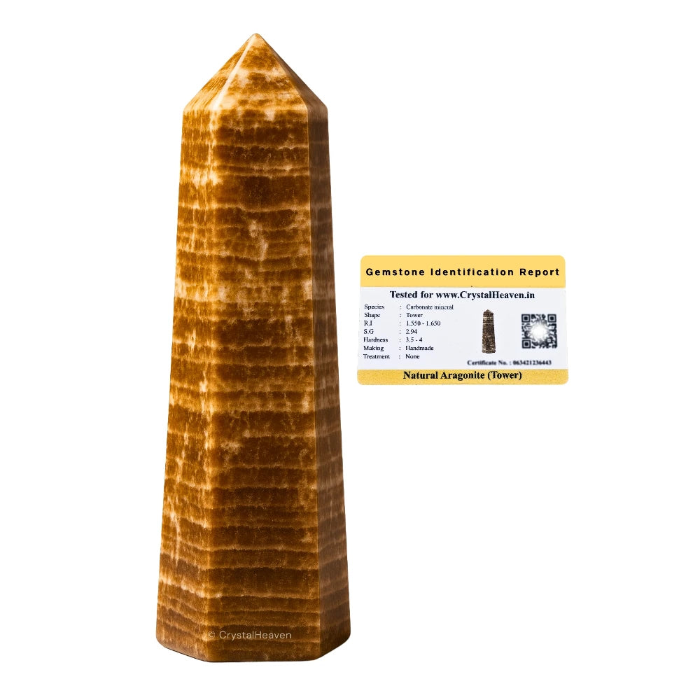 Aragonite Tower (3" to 4" inch)