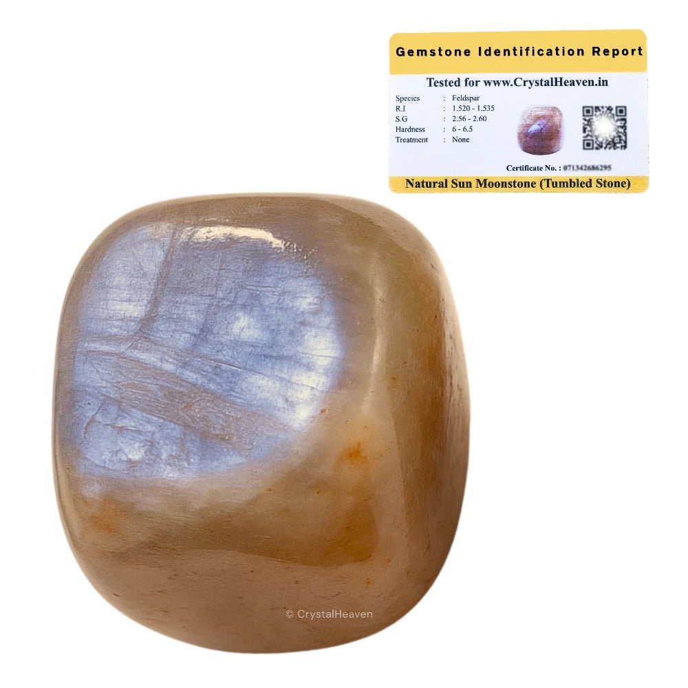 Tumbled Sun Moonstone Stones (30 Gram)