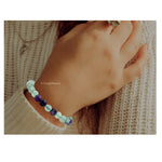 Multi Fluorite Bracelet (Faceted-Adjustable)