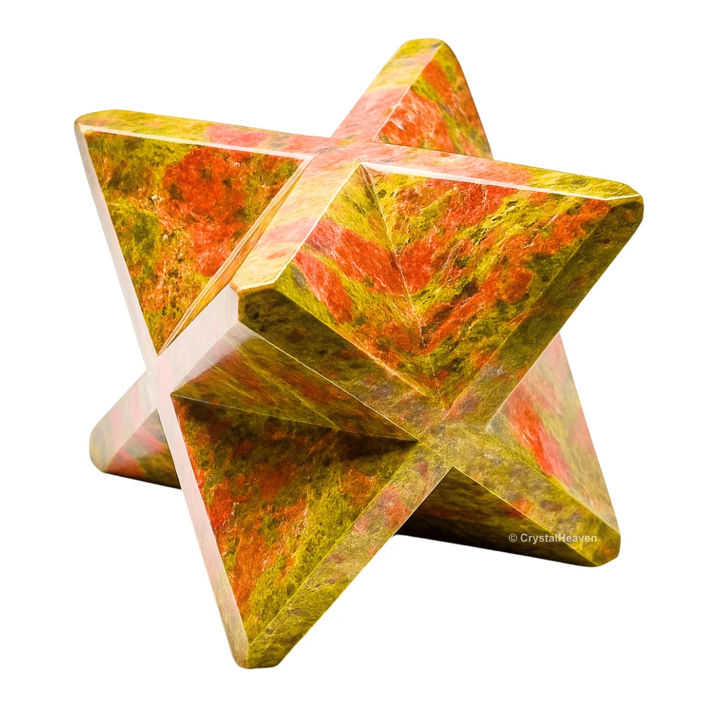 Unakite Crystal Merkaba (20-25 mm)