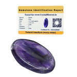 Amethyst Worry Stone