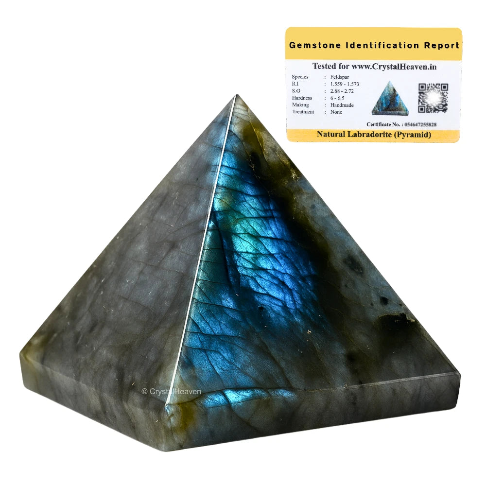 Labradorite Pyramid (2 Inch)