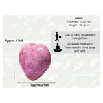 Thulite Heart