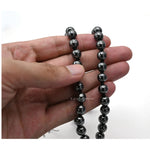 Hematite Japa Mala (Hand Knotted)