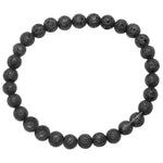 Lava Stone Healing Crystal Bracelets - 6mm Beads