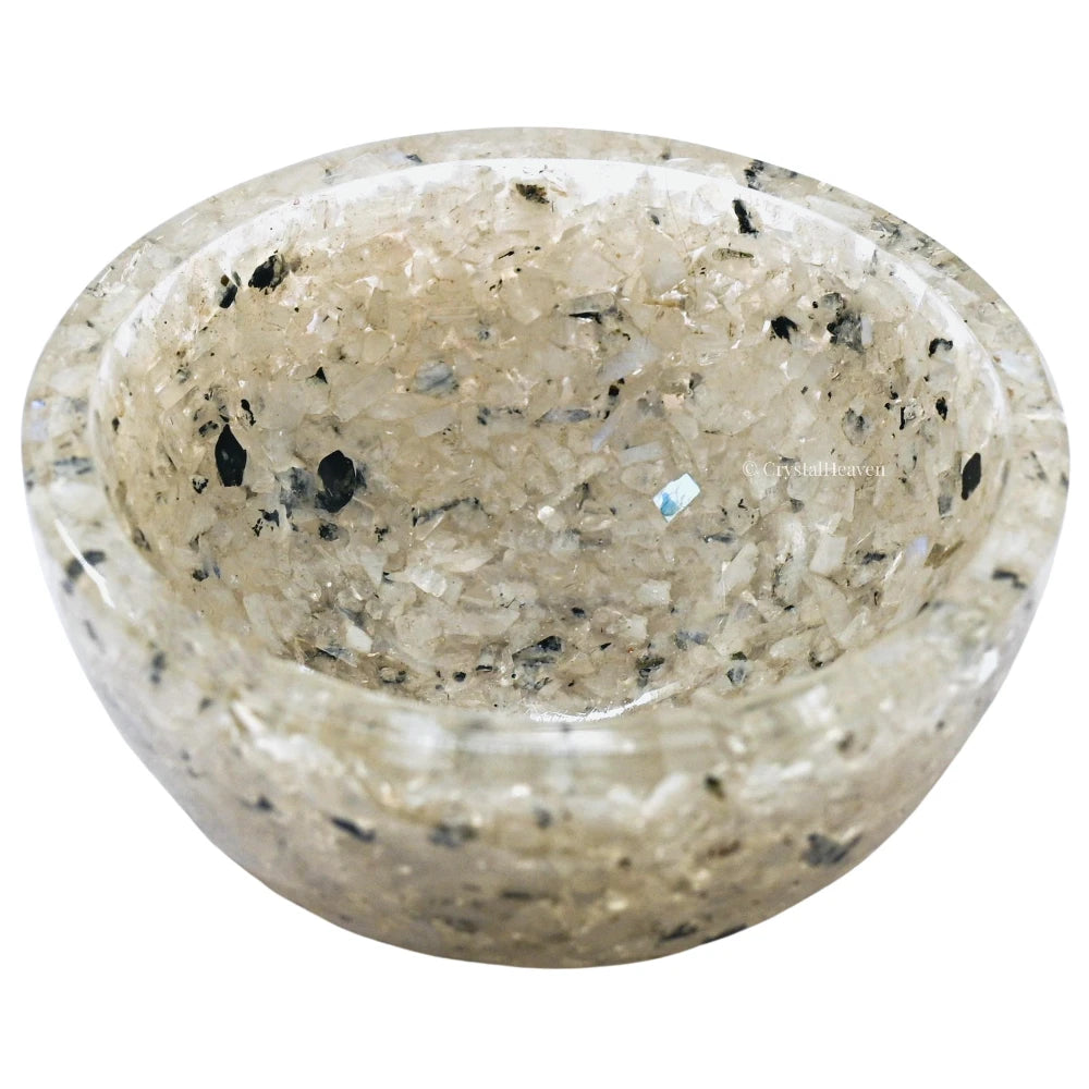 Rainbow Moonstone Orgone Bowl (4 Inch)