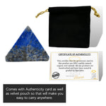 Lapis Lazuli Pyramid (1 Inch)