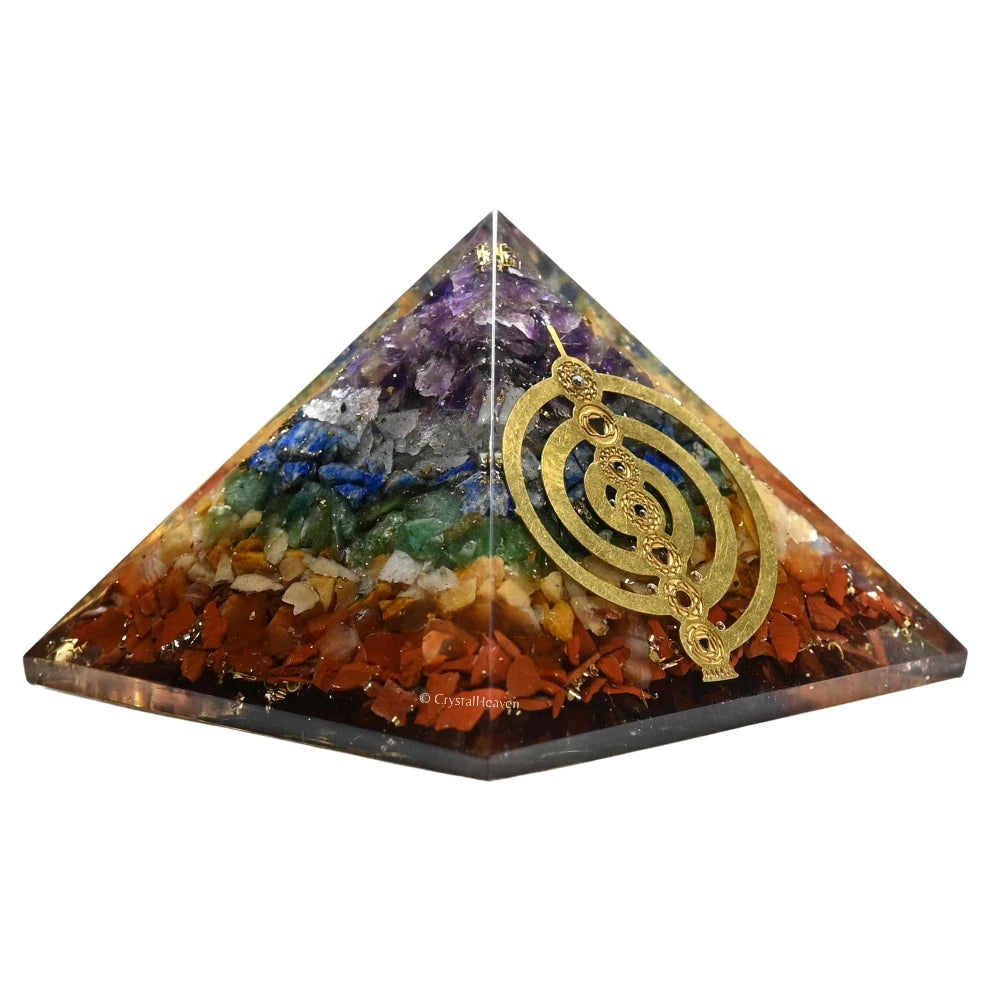 7 Chakra Orgone Pyramid (Chakra Reiki)