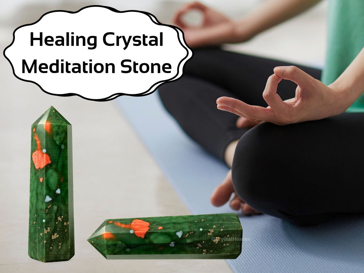 African Bloodstone Crystal Tower (2" to 3" inch) 