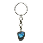 Labradorite Crystal Keychain (Tumbled)
