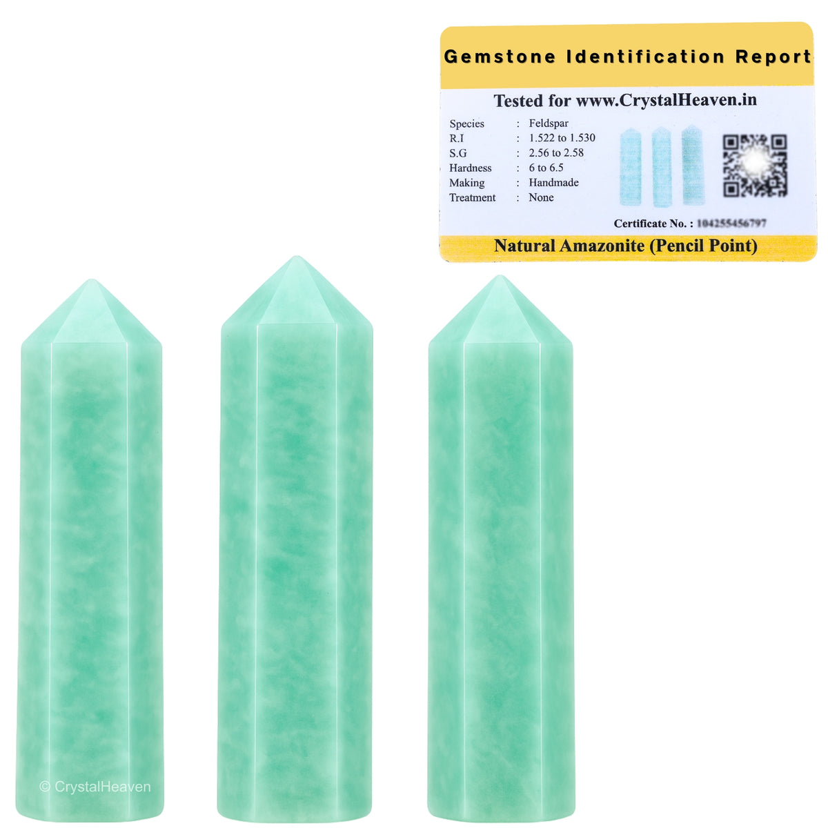 Amazonite Pencil Points (Set of 50)
