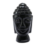 Black Obsidian Buddha Head