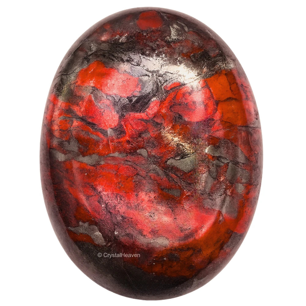 Red Jasper Hematite Palm Stone