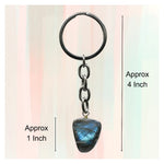 Labradorite Crystal Keychain (Tumbled)
