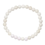 White Moonstone Healing Crystal Bracelets - 6mm Beads
