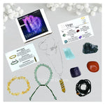 Virgo Healing Crystals and Stones Premium Set