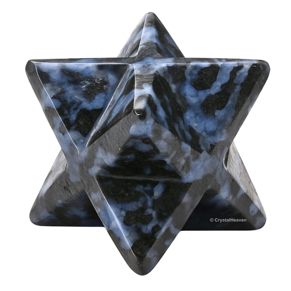 Indigo Gabbro Crystal Merkaba (15-20 mm)