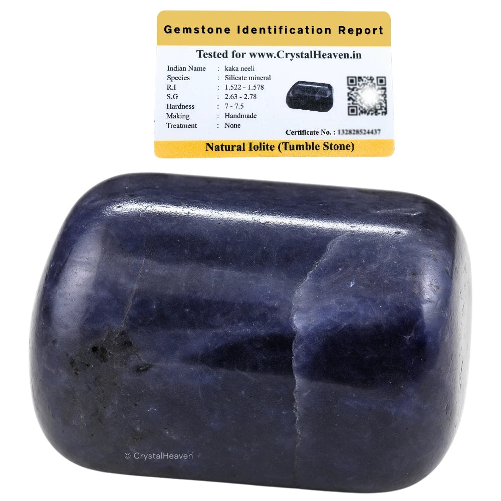 Tumbled Iolite Stones (30 Gram)