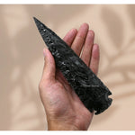 Black Obsidian Arrowhead - 7" to 8"