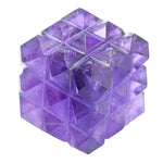 Amethyst 54 Pyramid Power Cube