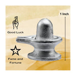 Shivling Parad Idol (24 Gram, 1 Inch)