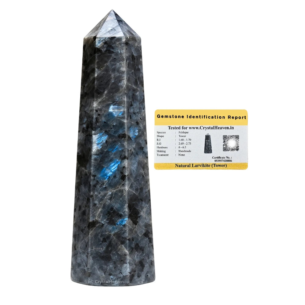 Large Larvikite Tower