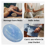 Blue Calcite Worry Stone