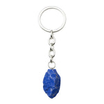 Sodalite Crystal Keychain (Raw)