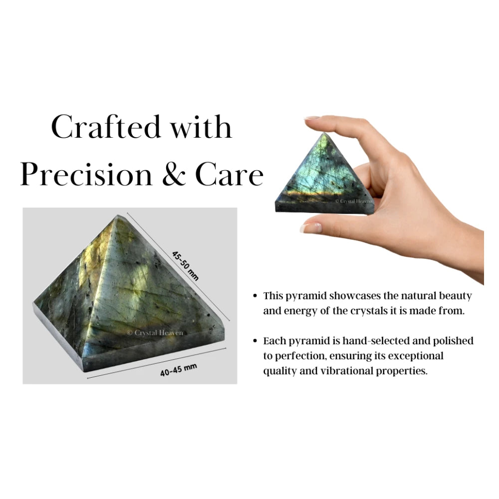 Labradorite Pyramid (2 Inch)